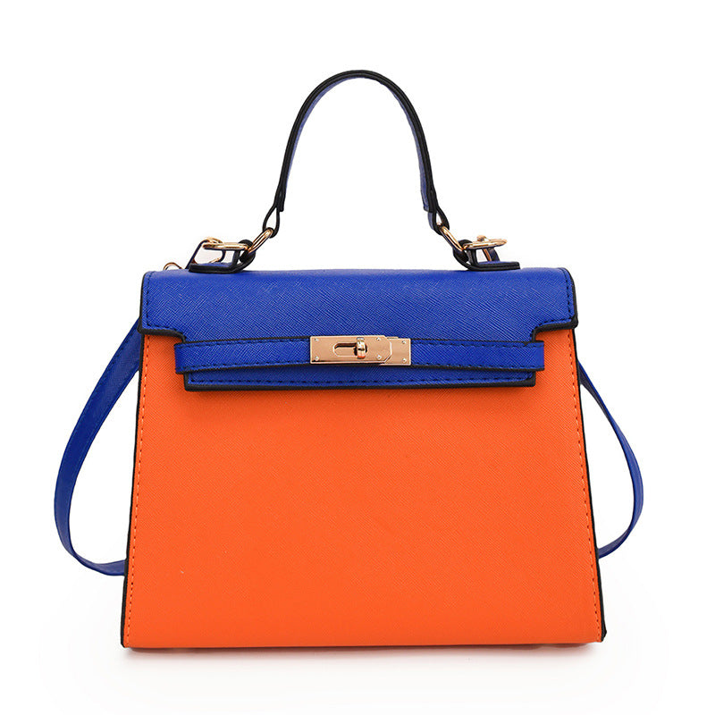 Sac à main élégant et coloré de grande capacité en PU Kelly Bag