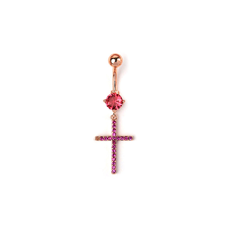 Simple Women Cross Body Jewelry Copper Unisex Style