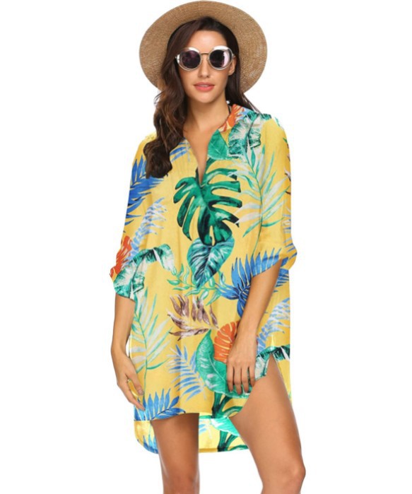 Women Summer Vacation Swimwear Beach Coverup
