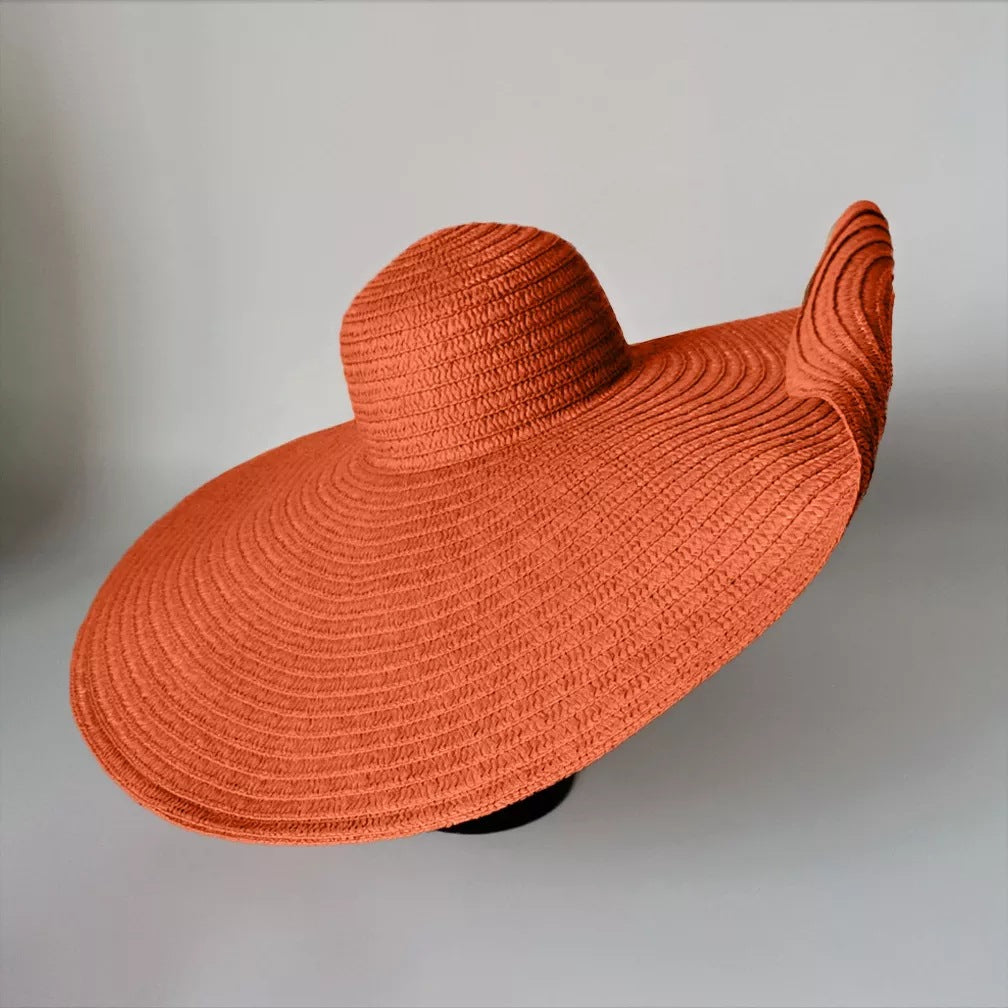 Beach Holiday Straw Collapsible Sun Hat with Color Options