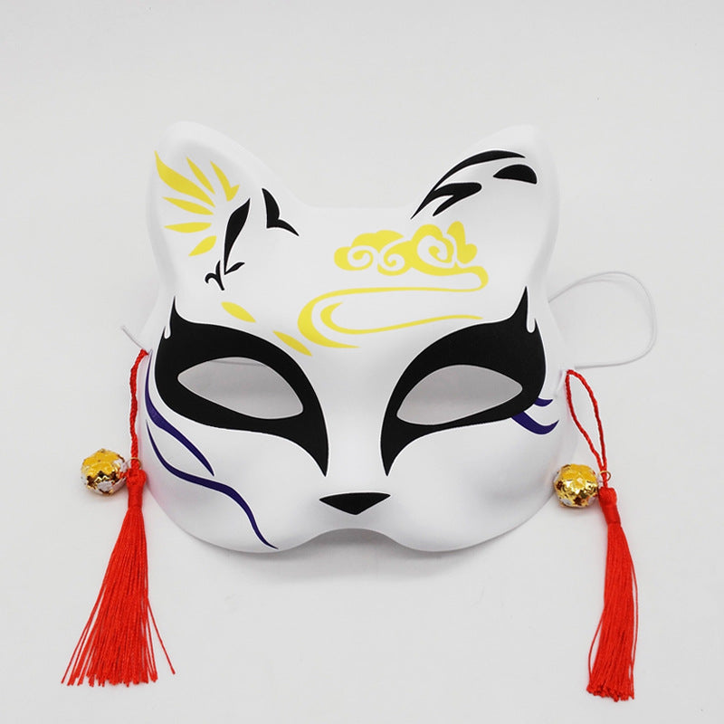 Women Cute Anime Fox Half-Face Cat Mask