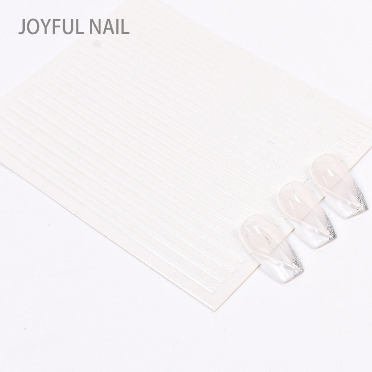 Autocollant de ligne de manucure Nail Art