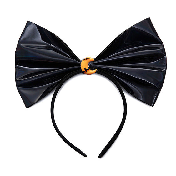 Bandeau nœud citrouille crâne fantôme Halloween pour enfants