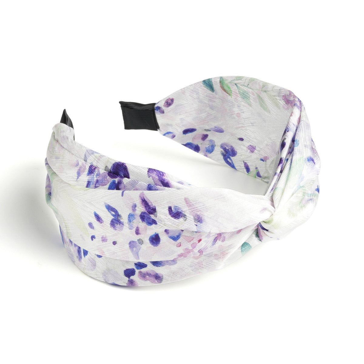 Banda ancha para el cabello con efecto tie-dye estilo bohemio para mujer con un estilo dulce