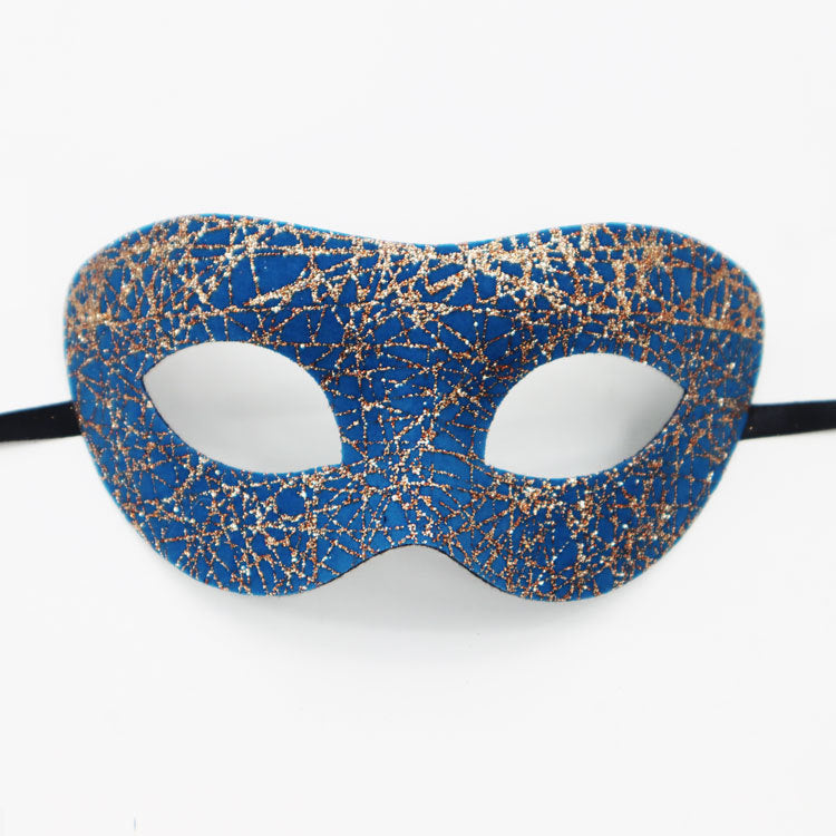 Masque demi-visage Zorro à la mode, simple et assorti aux couleurs
