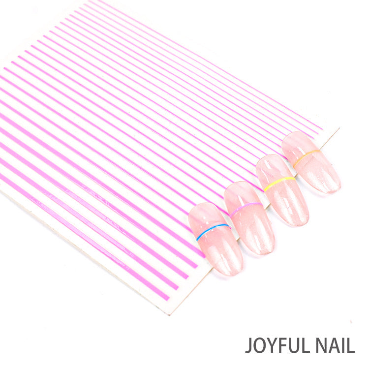 Autocollant de ligne de manucure Nail Art