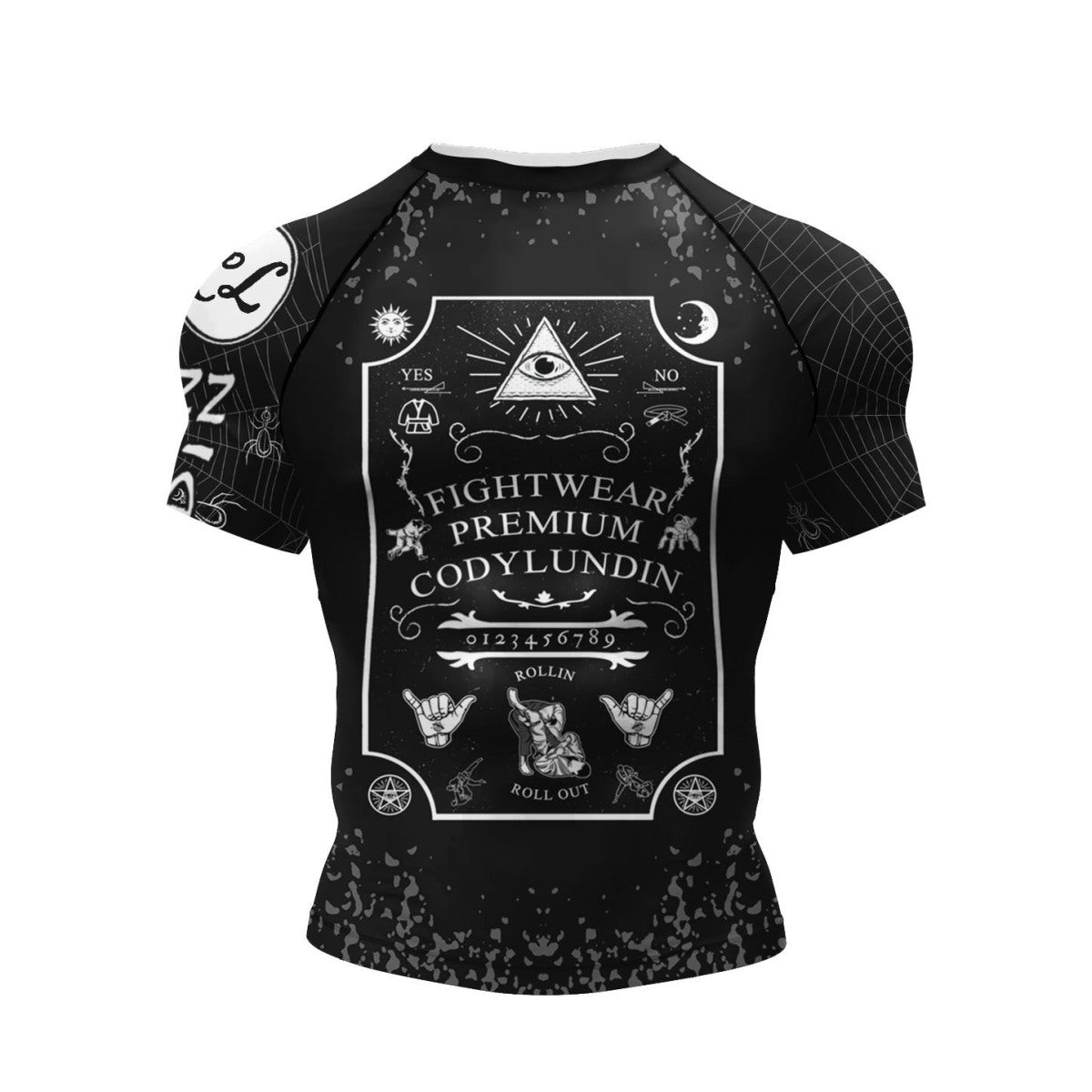 T-shirt à manches courtes imprimé numérique 3D pour homme, motif Halloween