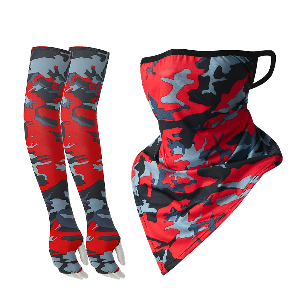 Conjunto de protección solar para ciclismo al aire libre de moda de verano