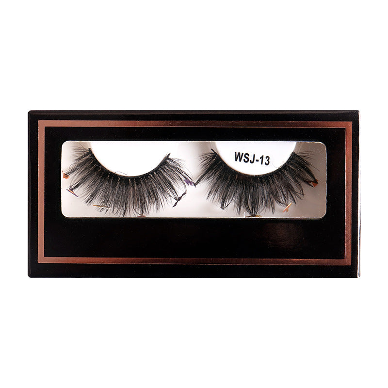 Women Fashion Multilayer Thick Faux Mink Eyelashes