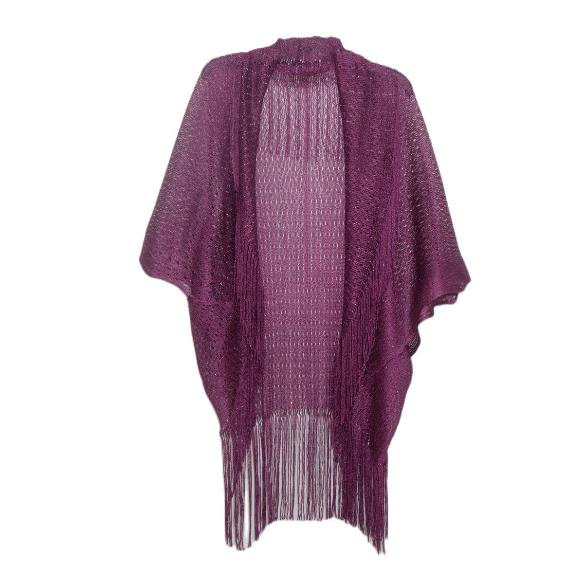 Women's Fashion Stripe Hollow Tassel Cover-Ups