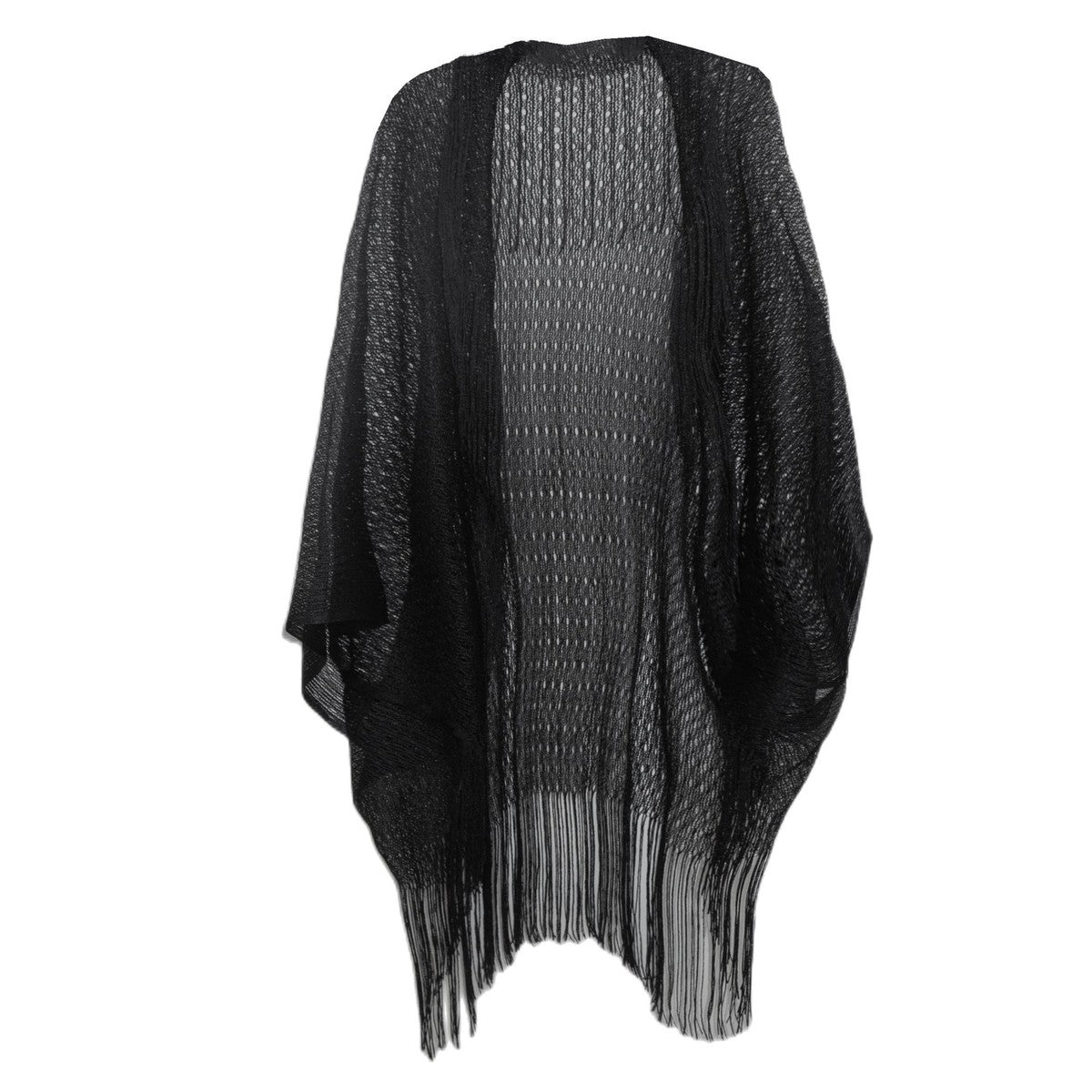 Women's Fashion Stripe Hollow Tassel Cover-Ups