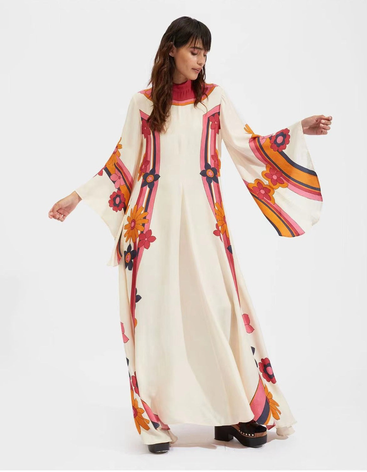 Bulk Trade Summer Women Fashion Casual V-Neck Dress
