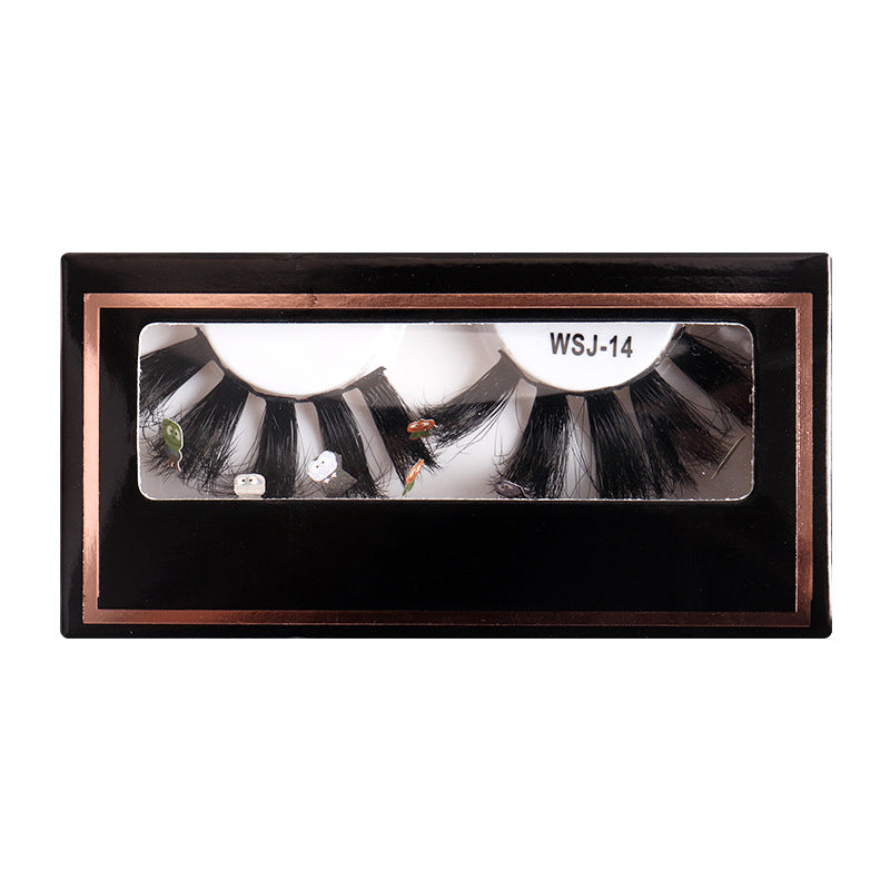 Women Fashion Multilayer Thick Faux Mink Eyelashes