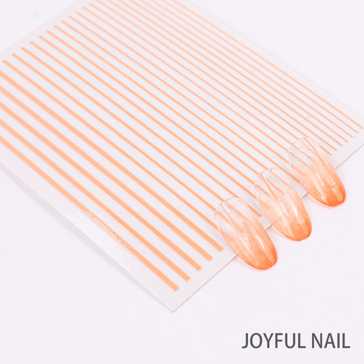 Autocollant de ligne de manucure Nail Art