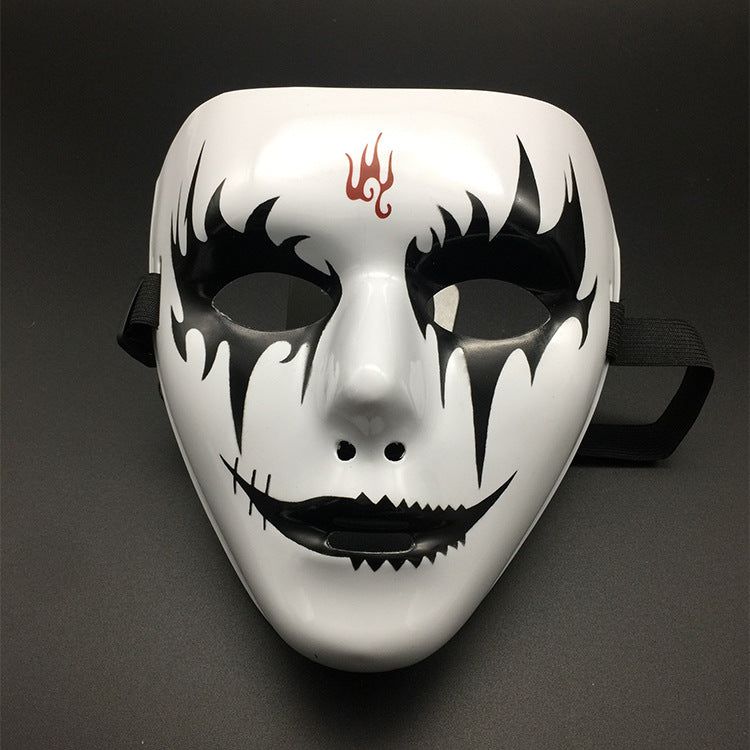 Men Simple Hand-Painted Full-Face Halloween Mask
