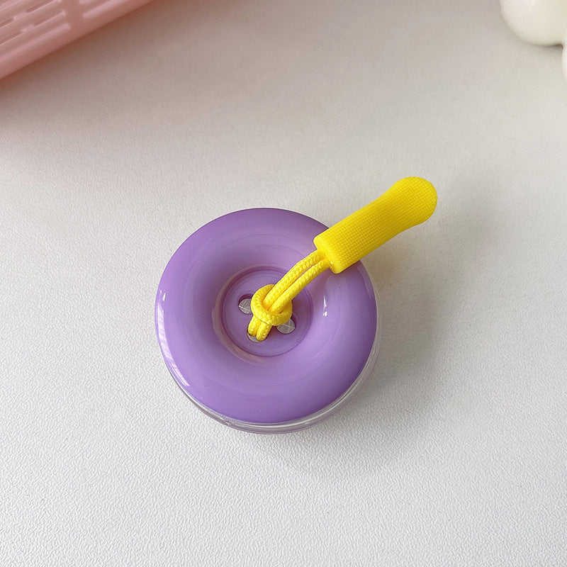 Support de bureau pour airbag de téléphone portable en plastique de couleur unie