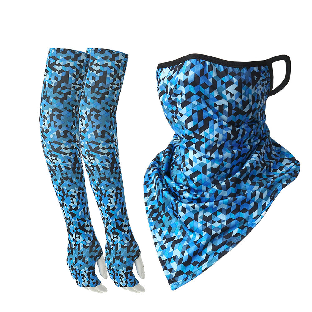 Conjunto de protección solar para ciclismo al aire libre de moda de verano