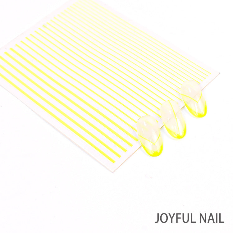 Autocollant de ligne de manucure Nail Art