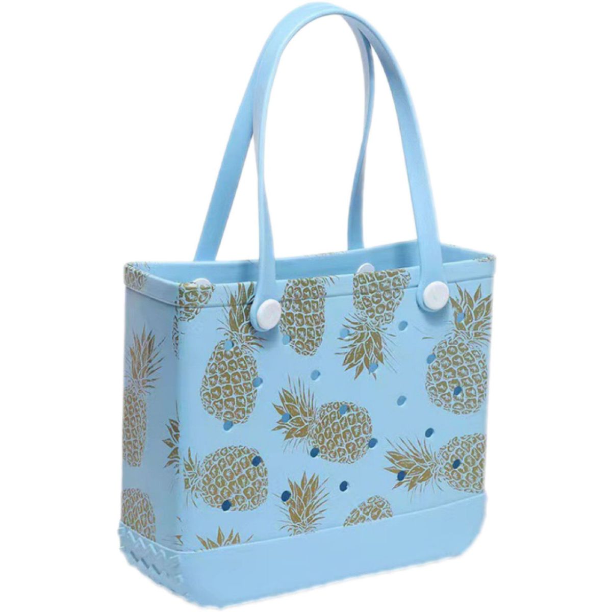 Sac de plage Eva imprimé à motif géométrique, fourre-tout polyvalent