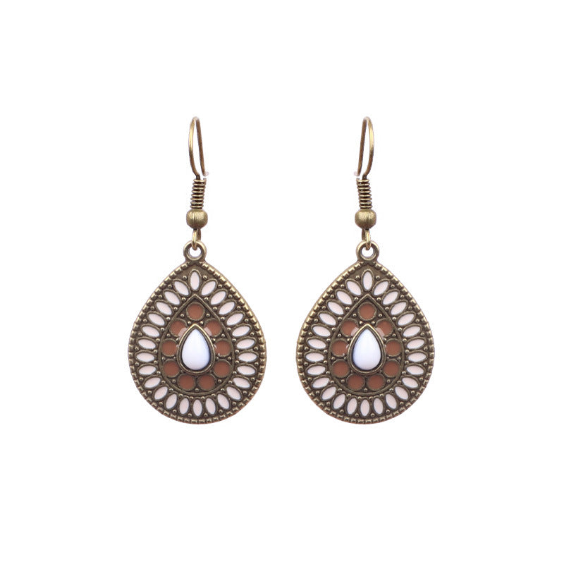 Bohemian Ethnic Style Retro Geometric Earrings