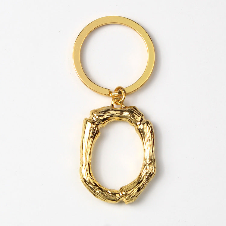 Fashion Creative Alphabet Keychain