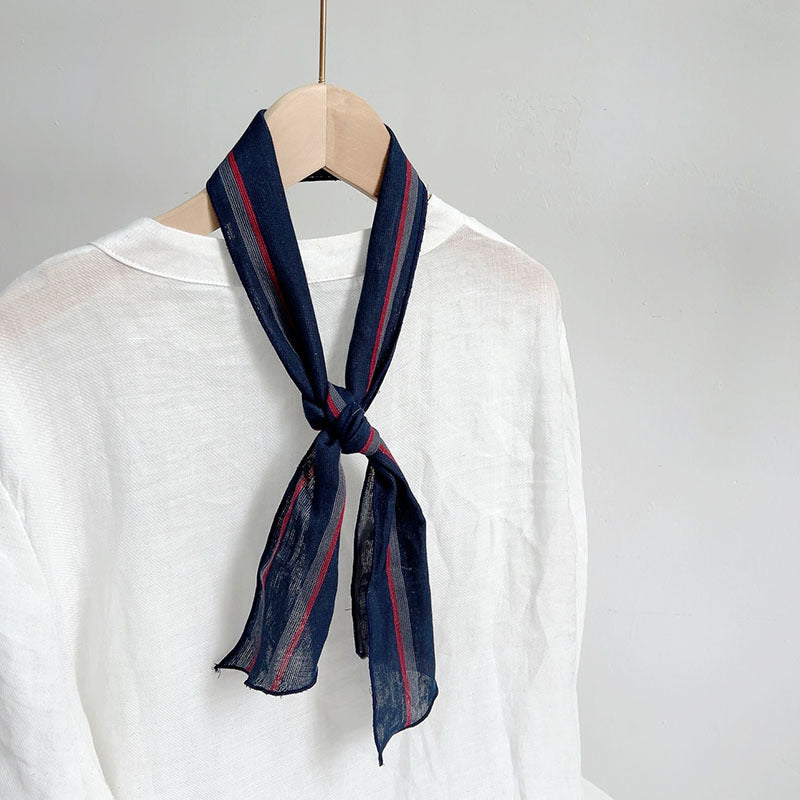 Spring And Summer Women Linen Small Long Scarf