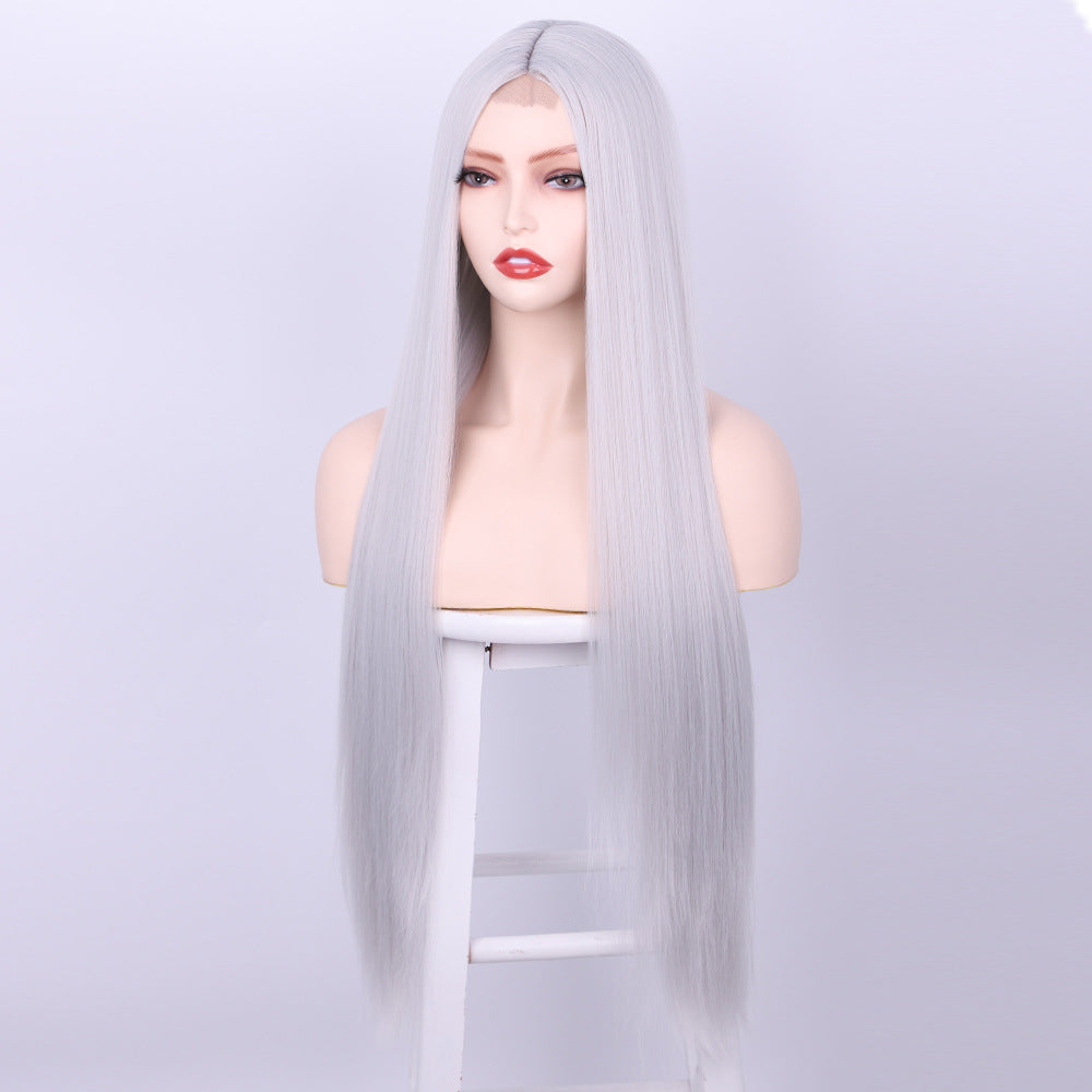 Women Long Straight Hair Wig with Natural Style
