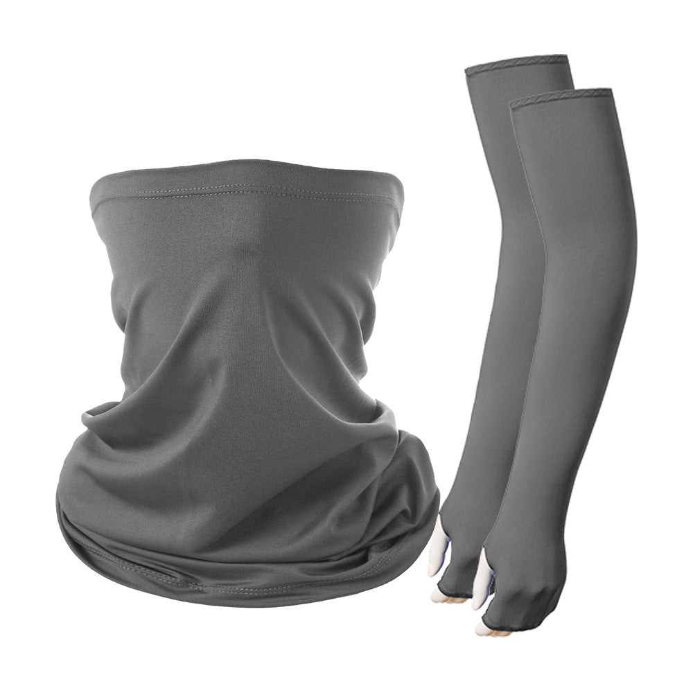 Conjunto de bufanda mágica de verano unisex para ciclismo con protección solar