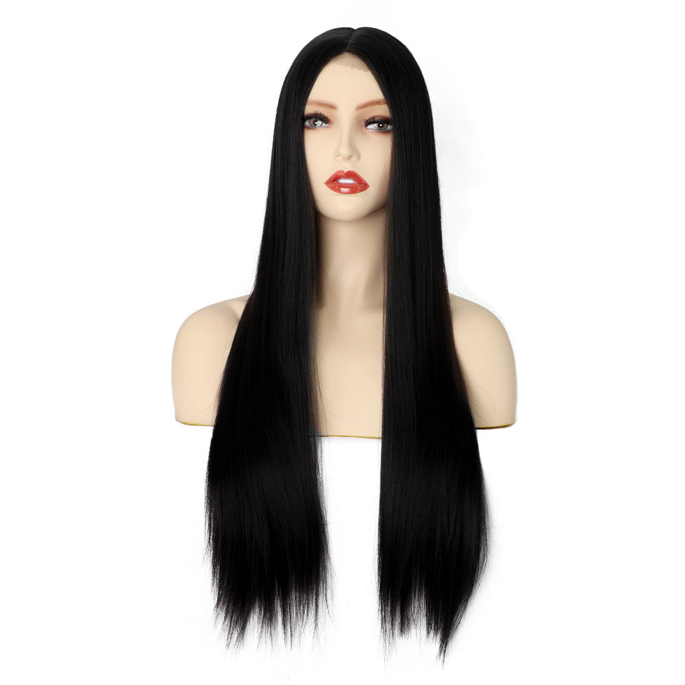 Women Long Straight Hair Wig with Natural Style