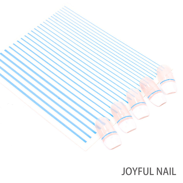 Autocollant de ligne de manucure Nail Art