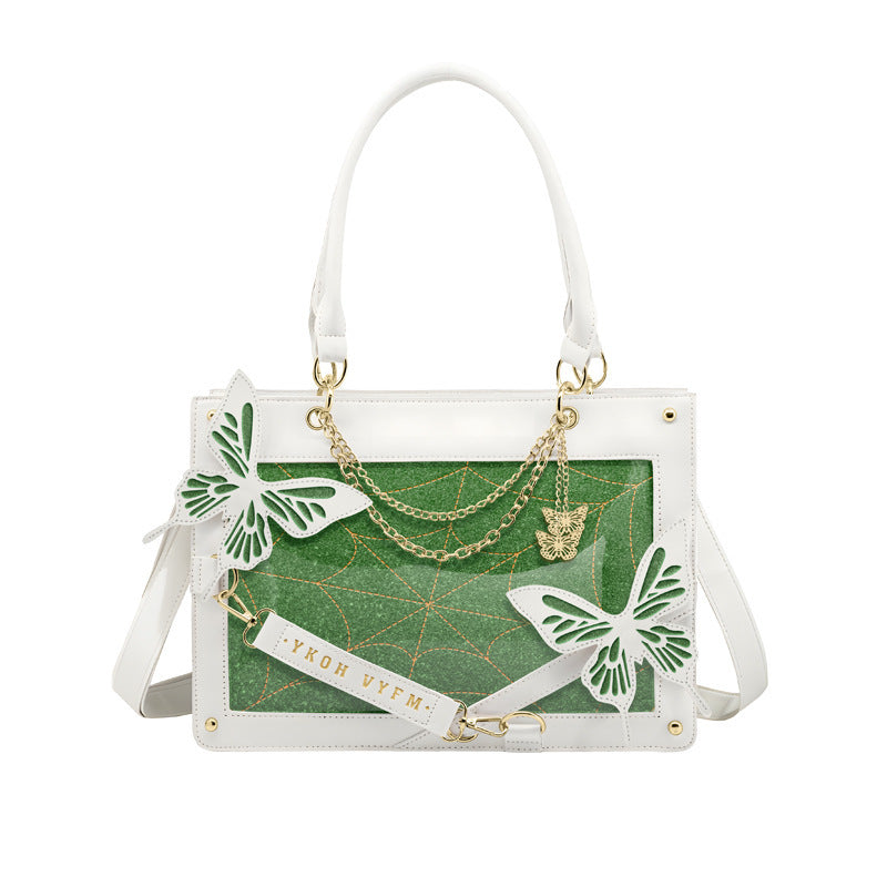 Women Fashion Creative Gothic Maze Butterfly Handbag