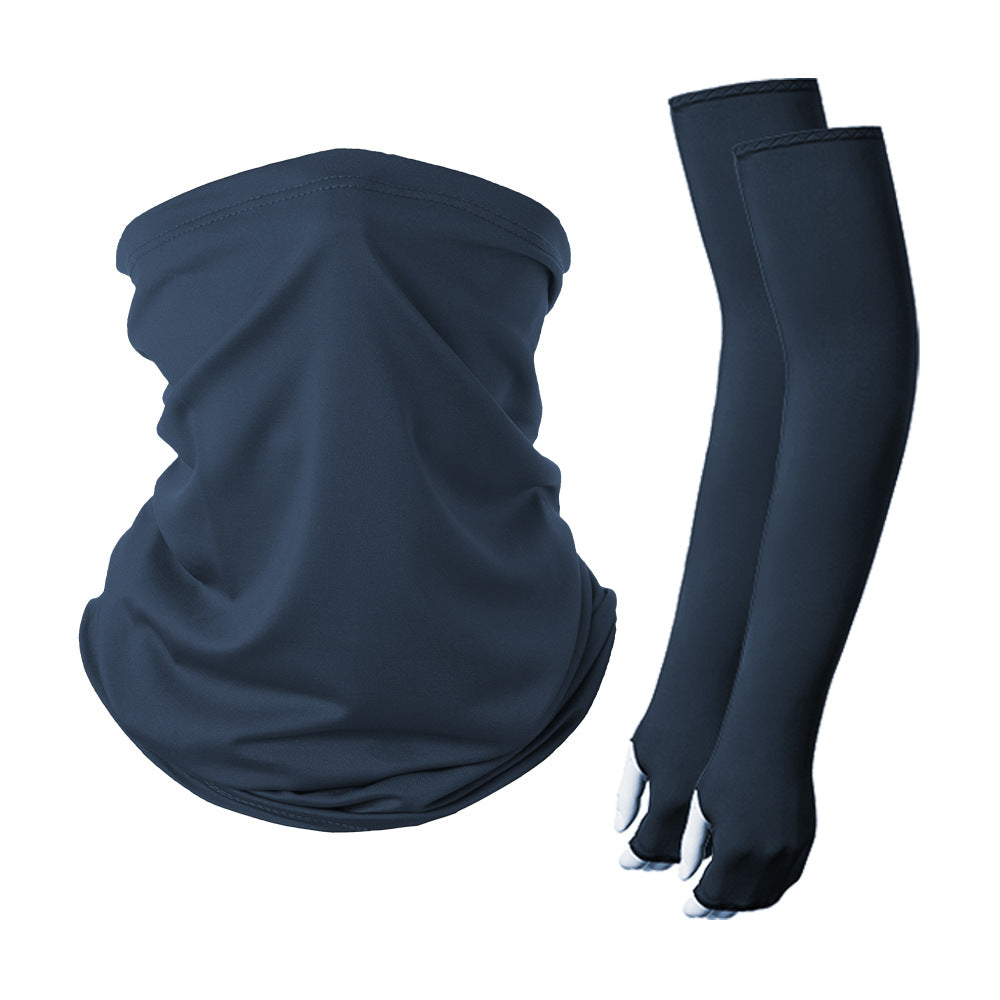 Conjunto de bufanda mágica de verano unisex para ciclismo con protección solar