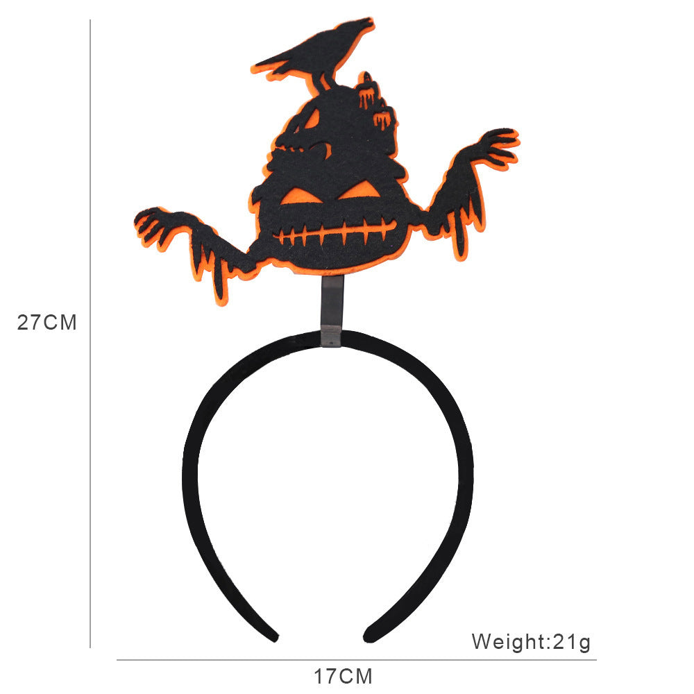 Bandeau décoratif d'Halloween en plastique style dessin animé
