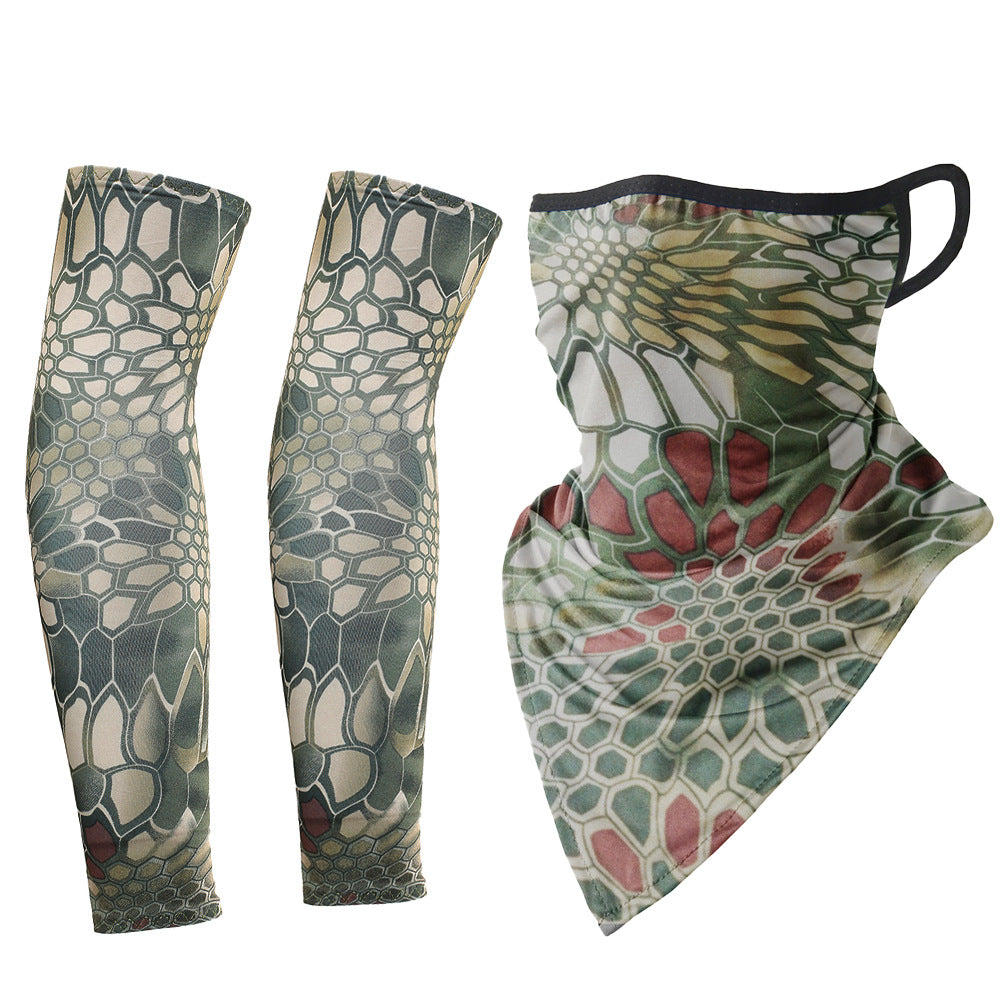 Unisex Summer Outdoor Cycling Magic Scarf & Arm Sleeves