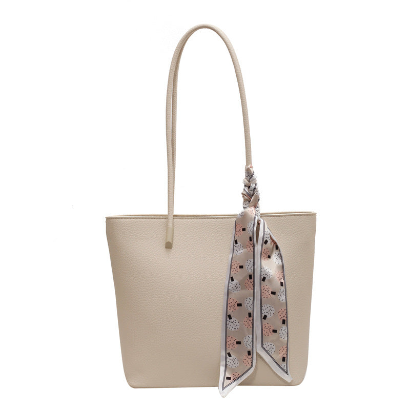 Large Capacity Women Summer Tote Bag in PU Material