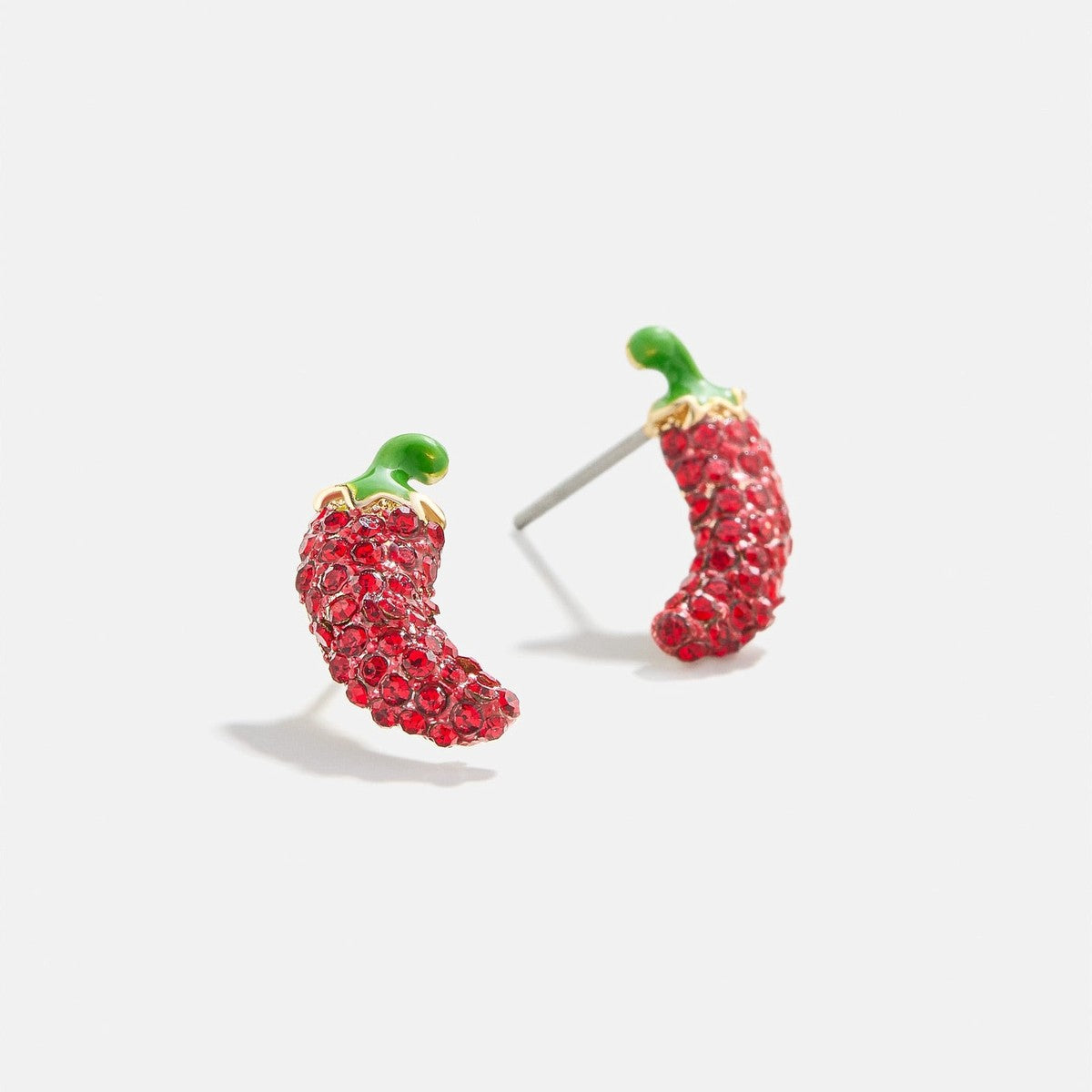 Women Fashion Rhinestone Fruit Earrings Geometric Trendy Jewelry
