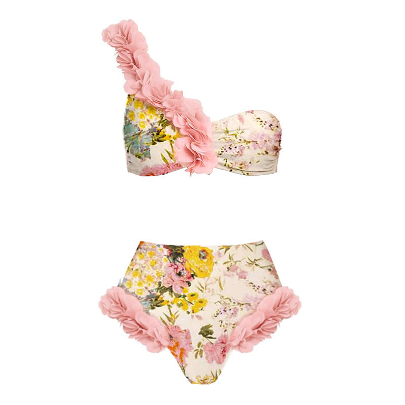 Jupes de bikini sexy à imprimé floral pour femmes