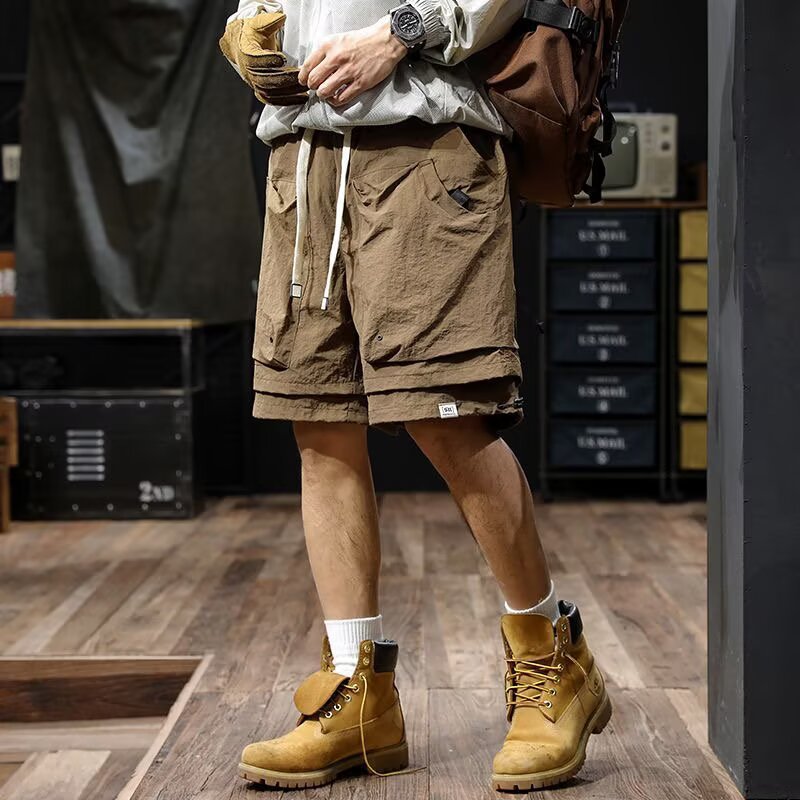 Bermuda imperméable et décontracté à séchage rapide pour homme