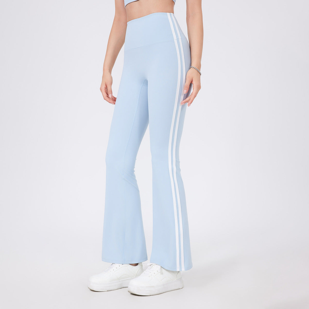 Leggings de sport taille haute pour femmes, style yoga