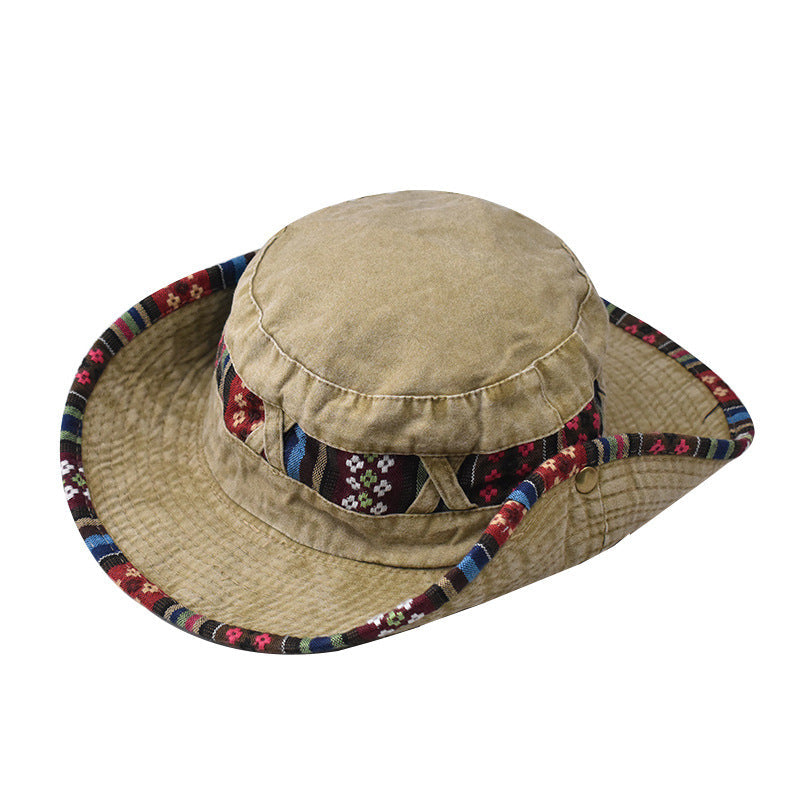Sombreros de pescador plegables, transpirables y neutros.