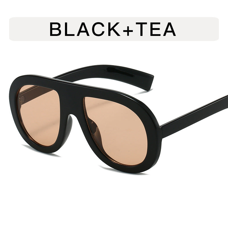 Gafas de sol vintage con montura grande personalizadas