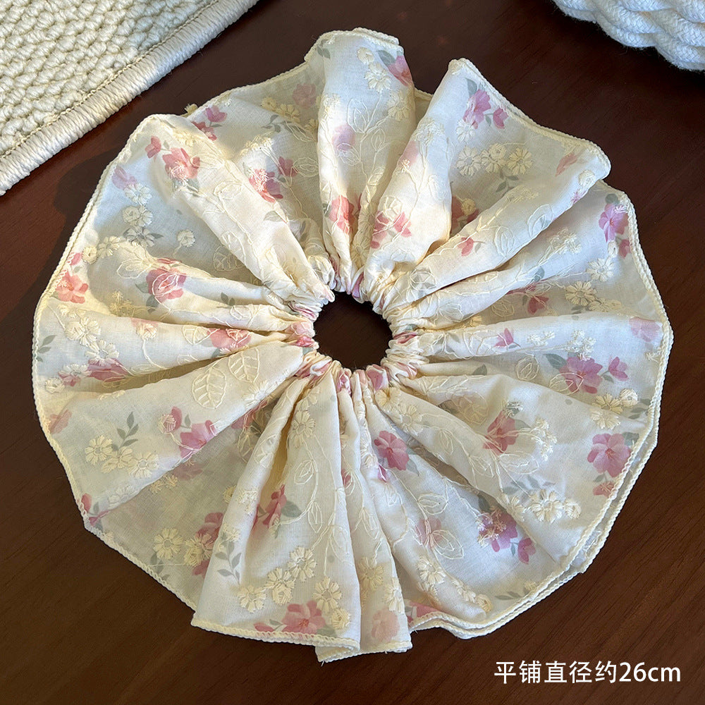 Coletero de encaje con estampado floral para mujer