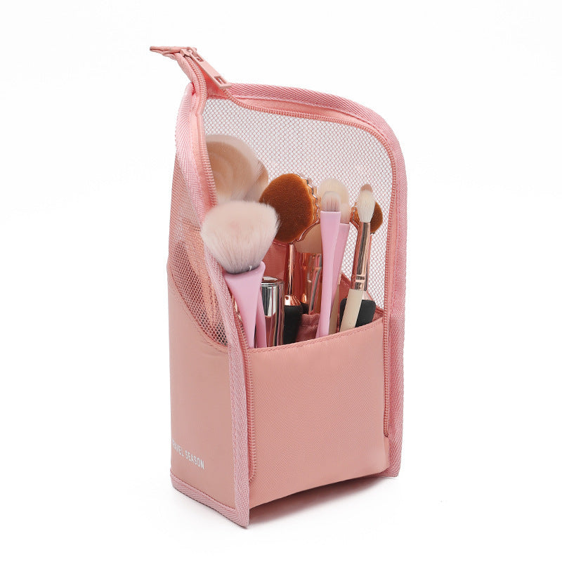 Bolsa de cosméticos portátil, multifuncional e impermeable para mujer