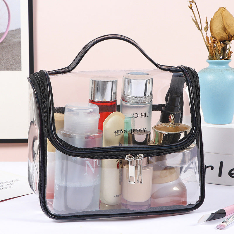 PVC Transparent Cosmetic Bag Simple Waterproof Travel