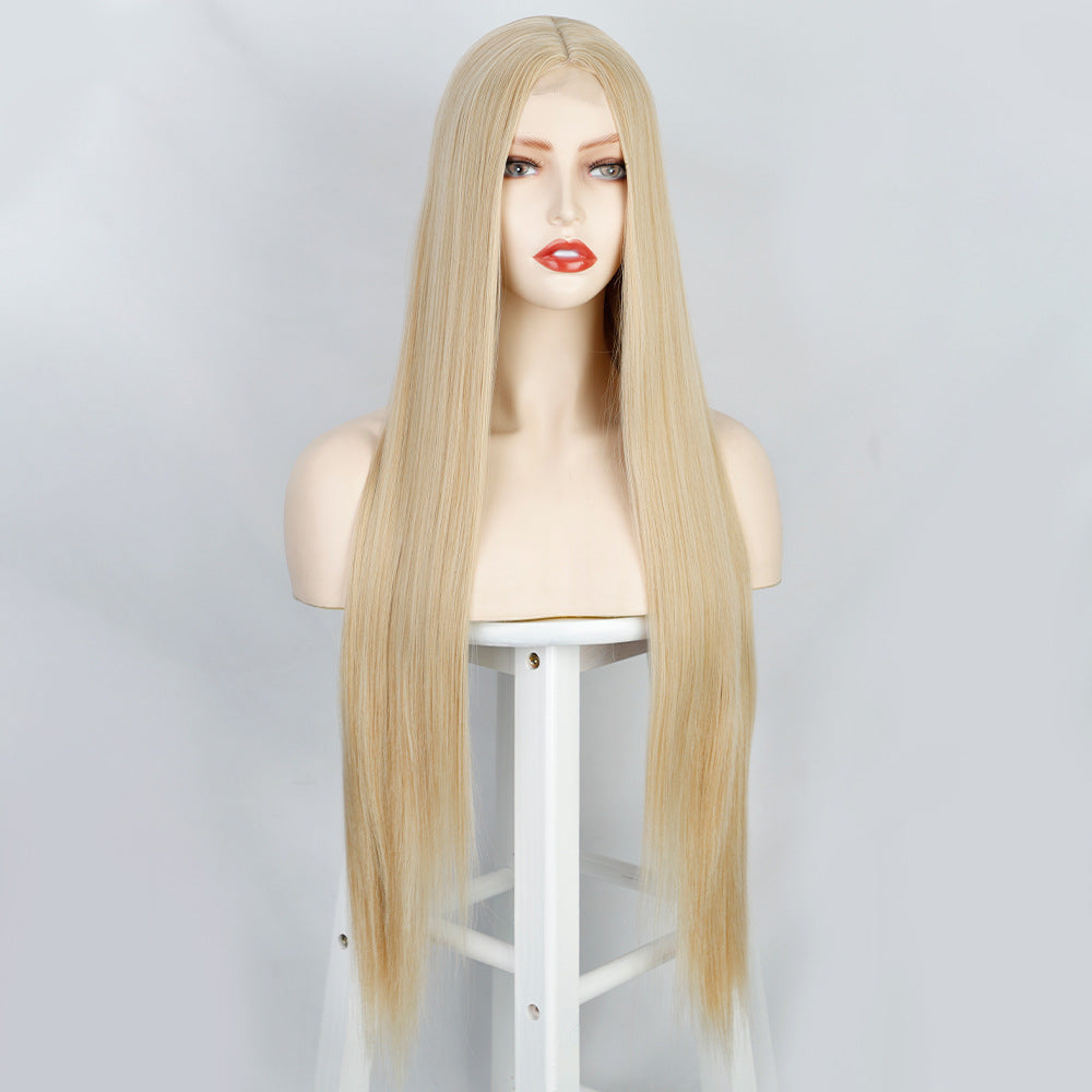 Women Long Straight Hair Wig with Natural Style