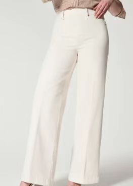 Women Fashion Casual Solid Color Loose Wide Leg Jeans
