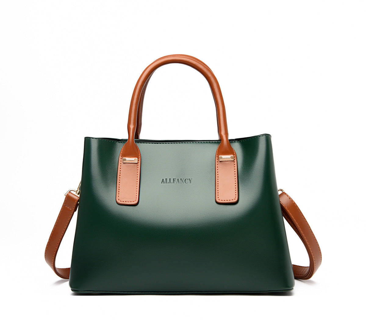 Sac à main décontracté à grande capacité pour femme, couleur unie