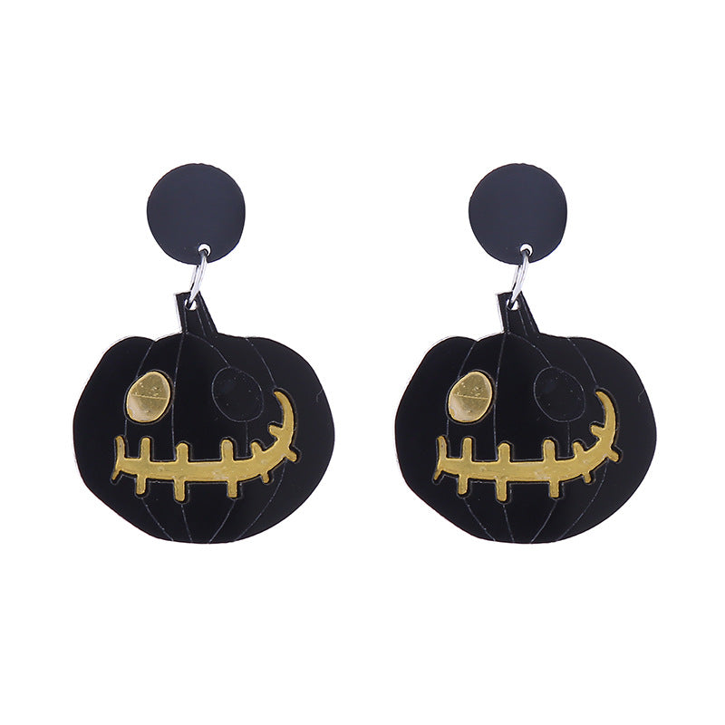 Halloween Women Funny Horror Acrylic Earrings