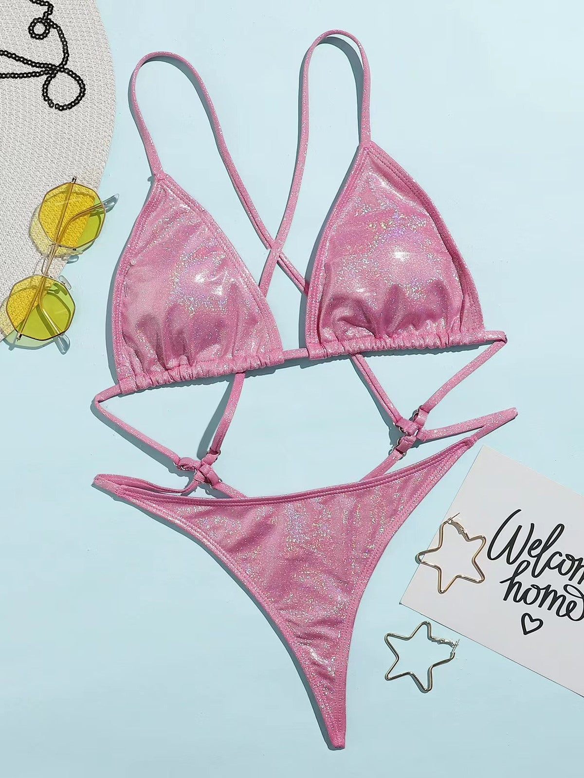 Traje de baño de una pieza sexy de moda de verano para mujer