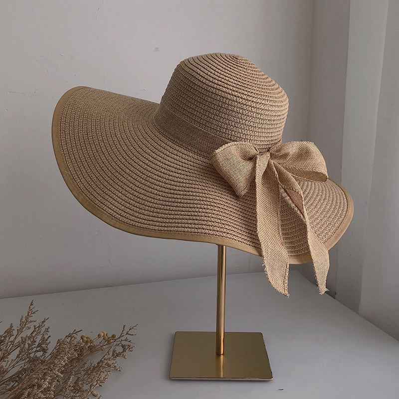 Sombrero de paja elegante e informal para mujer